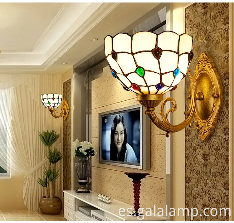 Elegantes luces de pared LED de estilo europeo para salas de estar